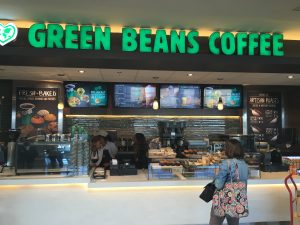 Green Beans Coffee restaurant designed by The Restaurant Design